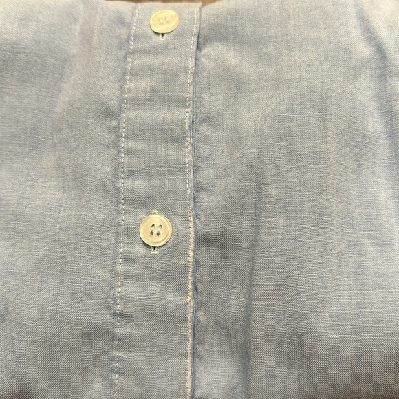 👕 Vintage Separate Issue Embroidered Chambray Shirt - Picture 6 of 6